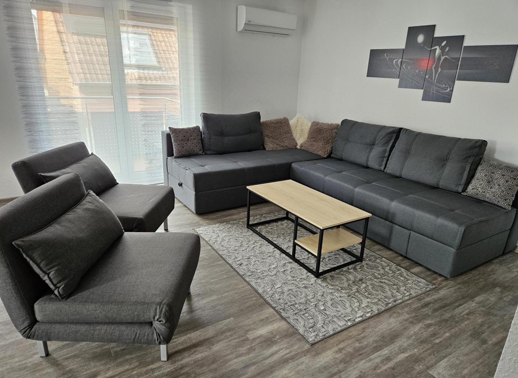 Flat11 4-Zi Wohnung Messe Karlsruhe 라인슈테텐 외부 사진